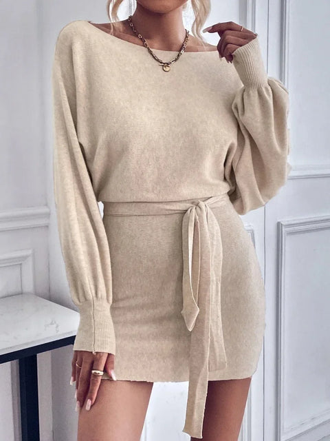 Elegant Long Sleeve Bodycon Dress For  Women™