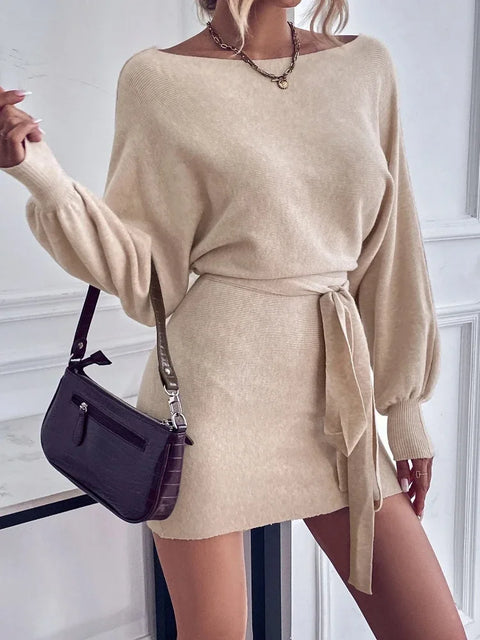 Elegant Long Sleeve Bodycon Dress For  Women™
